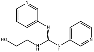 1,3-Bis(3-pyridyl)-2-(2-hydroxyethyl)guanidine,63885-21-2,结构式