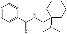 N-[[1-(Dimethylamino)cyclohexyl]methyl]benzamide 结构式