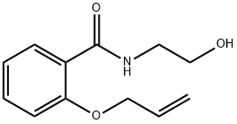 2-(烯丙氧基)-N-(2-羟乙基)苯甲酰胺, 63887-17-2, 结构式