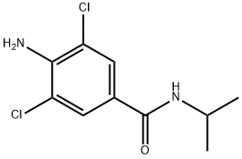 4-Amino-3,5-dichloro-N-isopropylbenzamide Structure
