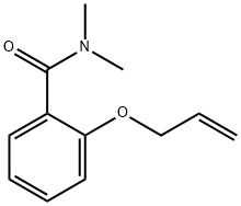 o-(Allyloxy)-N,N-dimethylbenzamide Struktur