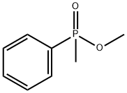 METHYL METHYLPHENYLPHOSPHINATE Structure