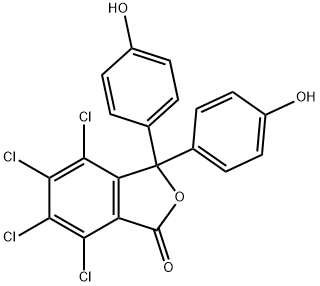PHENOLTETRACHLOROPHTHALEIN Struktur