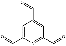 2,4,6-ピリジントリカルボアルデヒド 化学構造式