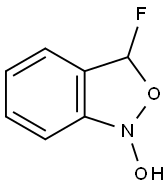 2,1-Benzisoxazole, 3-fluoro-1,3-dihydro-1-hydroxy- (9CI) Structure