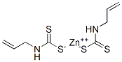 Bis(allyldithiocarbamic acid)zinc salt Struktur