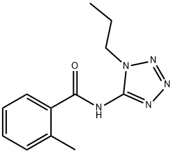 Benzamide, 2-methyl-N-(1-propyl-1H-tetrazol-5-yl)- (9CI)|
