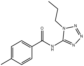 Benzamide, 4-methyl-N-(1-propyl-1H-tetrazol-5-yl)- (9CI)|