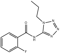 Benzamide, 2-fluoro-N-(1-propyl-1H-tetrazol-5-yl)- (9CI)|