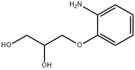 3-(o-Aminophenoxy)-1,2-propanediol Struktur