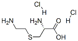 S-(2-aminoethyl)-L-cysteine dihydrochloride Struktur
