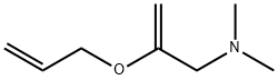 2-(Allyloxy)-N,N-dimethyl-2-propen-1-amine Struktur