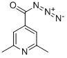 2,6-Dimethylisonicotinoyl azide 结构式