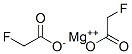 2-fluoroacetate: magnesium(+2) cation 结构式