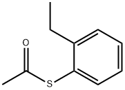 Thioacetic acid S-(2-ethylphenyl) ester 结构式