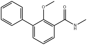 2-Methoxy-N-methyl-3-phenylbenzamide Struktur