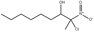 2-Chloro-2-nitro-3-nonanol Struktur