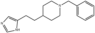 1-BENZYL-4-[2-(3H-IMIDAZOL-4-YL)-ETHYL]-PIPERIDINE 结构式