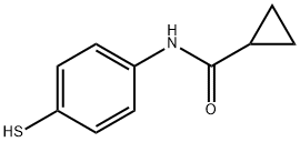 N-(4-磺酰基苯基)甲胺环丙羧酸 结构式