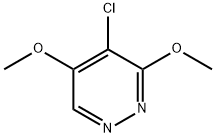 4-CHLORO-3,5-DIMETHOXYPYRIDAZINE Struktur