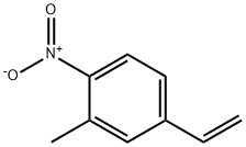 Benzene,  4-ethenyl-2-methyl-1-nitro- 结构式