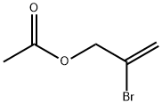 Acetic acid 2-bromo-2-propenyl ester Structure