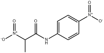 N-(4-Nitrophenyl)-2-nitropropionamide Struktur