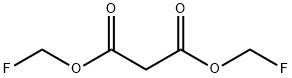 Malonic acid bis(fluoromethyl) ester Structure