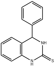 3,4-ジヒドロ-4-フェニルキナゾリン-2(1H)-チオン 化学構造式