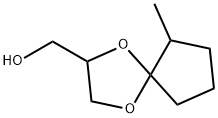 6-Methyl-1,4-dioxaspiro[4.4]nonane-2-methanol Structure