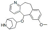 10,11-Dihydro-7-methoxy-5-(8-azabicyclo[3.2.1]oct-3-yl)oxy-5H-benzo[4,5]cyclohepta[1,2-b]pyridine 结构式