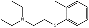 N,N-Diethyl-2-(o-tolylthio)ethanamine Struktur
