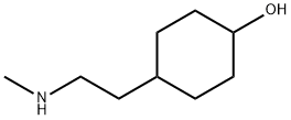 4-(2-Methylaminoethyl)cyclohexanol Struktur