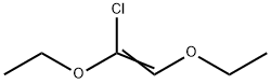 1,2-Diethoxy-1-chloroethene 结构式