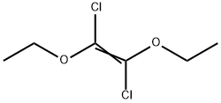 1,2-Diethoxy-1,2-dichloroethene Structure