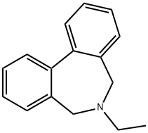 6,7-Dihydro-6-ethyl-5H-dibenz[c,e]azepine Struktur