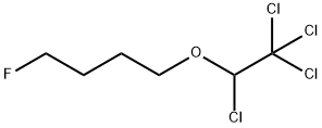 4-Fluorobutyl 1,2,2,2-tetrachloroethyl ether Struktur