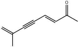 3,7-Octadien-5-yn-2-one, 7-methyl-, (E)- (9CI) Struktur