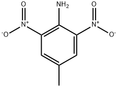4-甲基-2,6-二硝基苯胺, 6393-42-6, 结构式