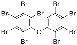 pentabromo(tetrabromophenoxy)benzene Struktur