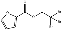 2-Furancarboxylic acid 2,2,2-tribromoethyl ester Struktur
