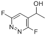 4-Pyridazinemethanol,3,6-difluoro-alpha-methyl-(9CI) Structure
