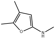2-Furanamine,  N,4,5-trimethyl- Structure