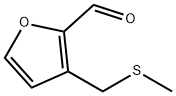 2-Furancarboxaldehyde, 3-[(methylthio)methyl]- (9CI) Structure