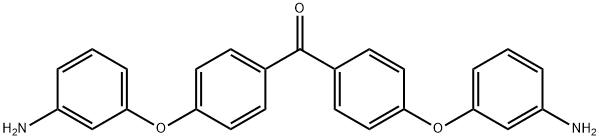 4,4'-双(3-氨基苯氧基)二苯甲酮 结构式