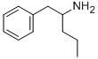 1-PHENYL-2-AMINOPENTANE Structure