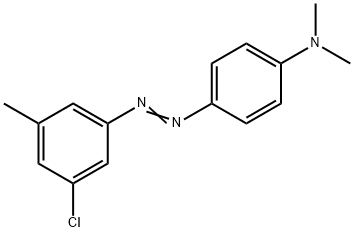 p-[(3-Chloro-p-tolyl)azo]-N,N-dimethylaniline Structure