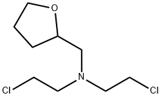 N,N-Bis(2-chloroethyl)tetrahydro-2-furanmethanamine Struktur