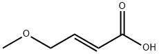 (2E)-4-Methoxy-2-butenoic Acid Struktur