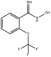 N'-Hydroxy-2-(trifluoromethoxy)benzenecarboximidamide Struktur